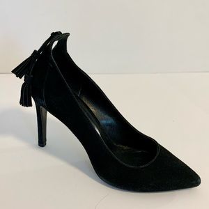 Maje black suede pumps size 39